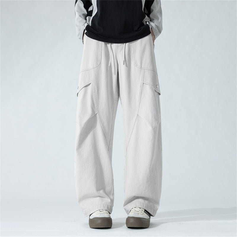 Men's Relaxed Cargo Pants made of lightweight ripstop with large flap and storage pockets
