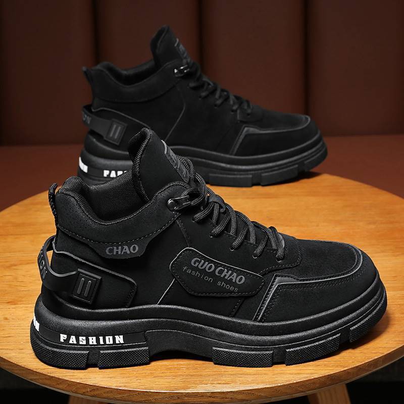 Women's High-Top Sneakers with Reinforced Ankle Area and Comfortable Cushioning Mune Fashion