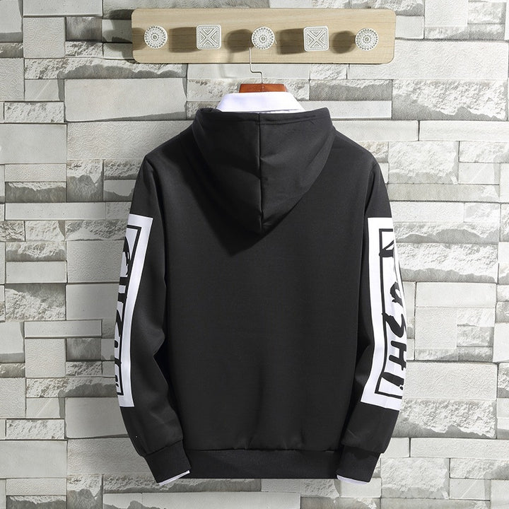 Men's Hoodie with Modern Print Mune Fashion