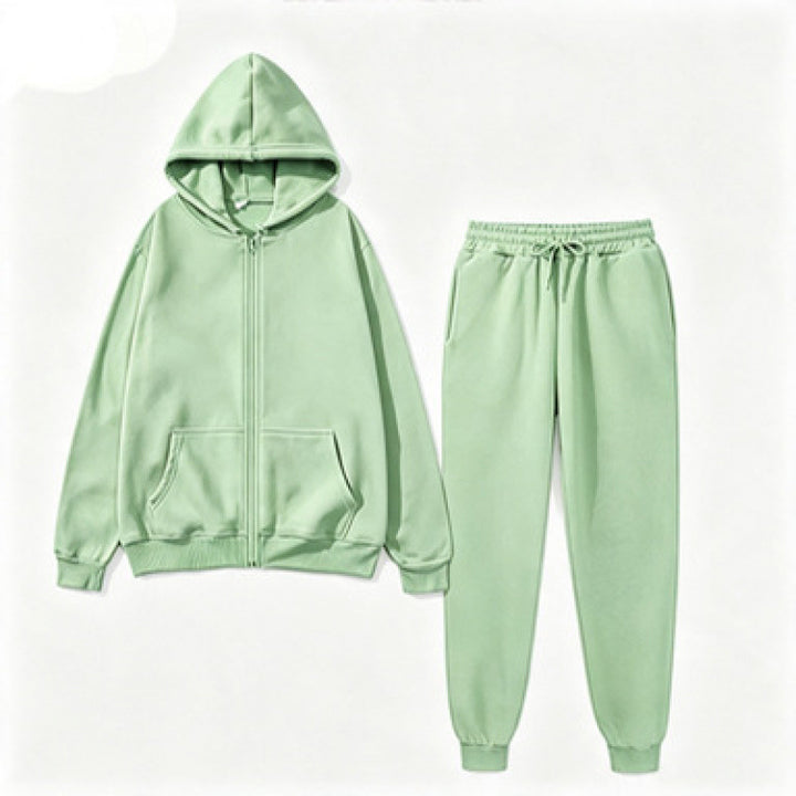 Women's Sporty Hooded Jumpsuit with Full Zip Mune Fashion