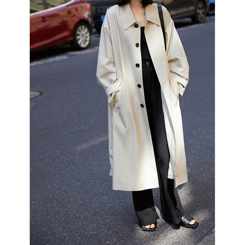 Women Elegant and Comfortable Trenchcoat Drune