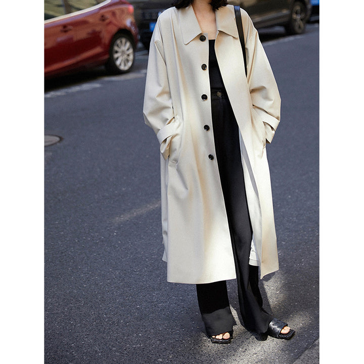 Women Elegant and Comfortable Trenchcoat Drune