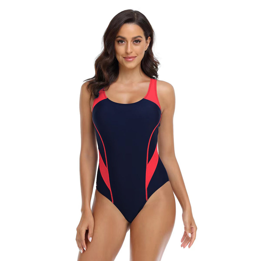 Women's sporty one-piece swimsuit with ergonomic cut Mune Fashion