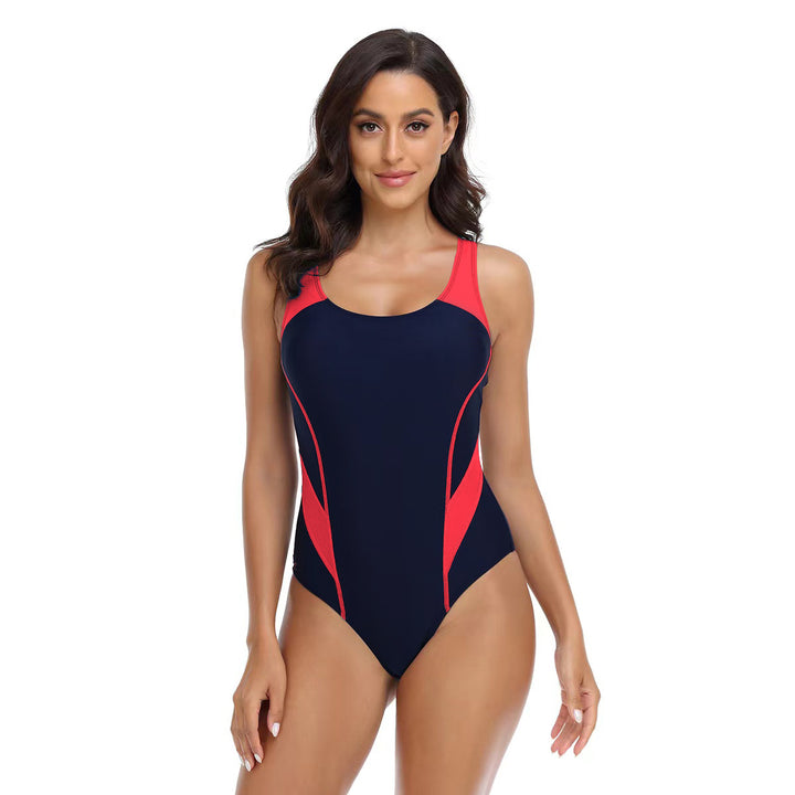 Women's sporty one-piece swimsuit with ergonomic cut Mune Fashion