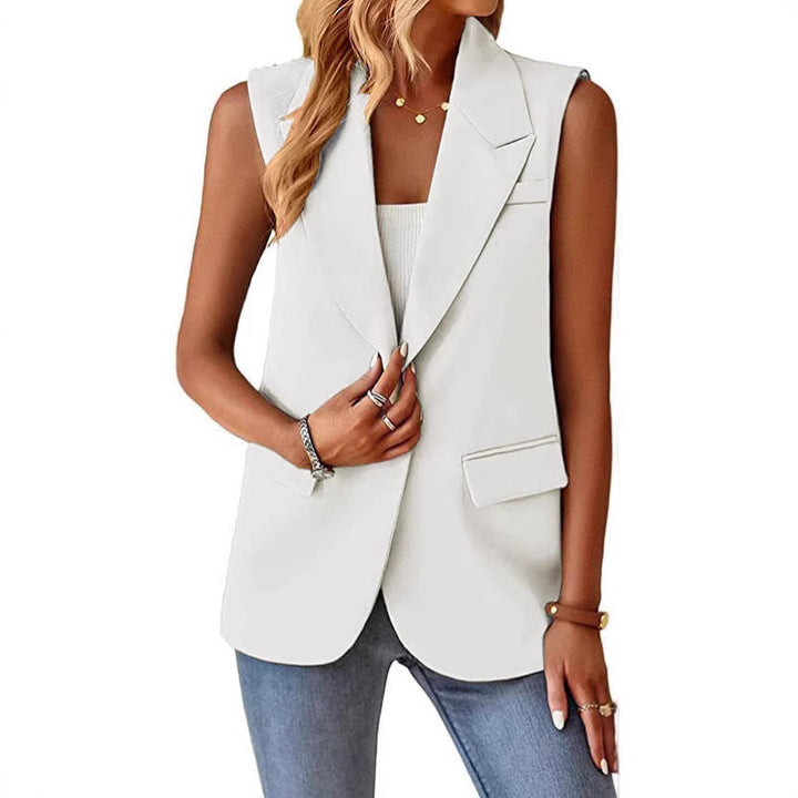 Ladies Stylish Blazer Vest Mune Fashion