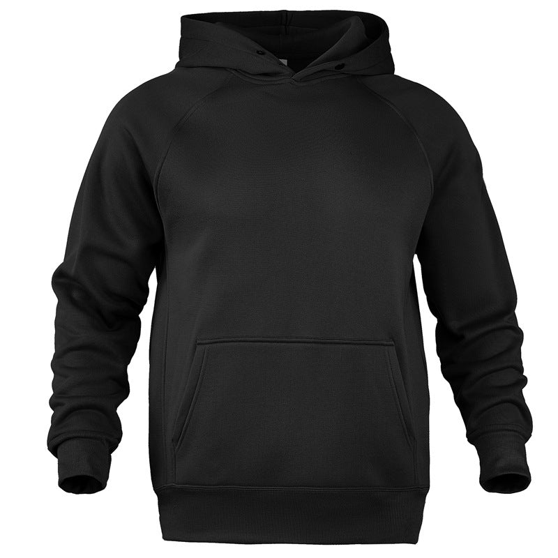 Unisex nan softer cotton fleece hoodie with kangaroo pocket and raglan sleeves Mune Fashion