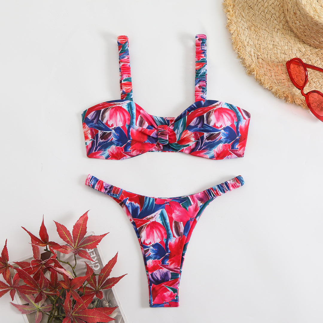 Women's bikini set with playful pattern and comfortable fit Mune Fashion