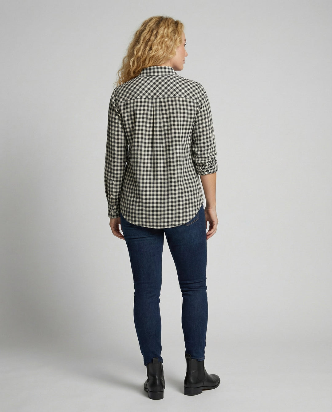 Women's Checked Shirt Oversize