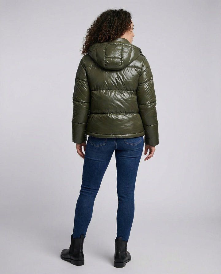 Women's Puffy Jacket Hood | Mune Fashion