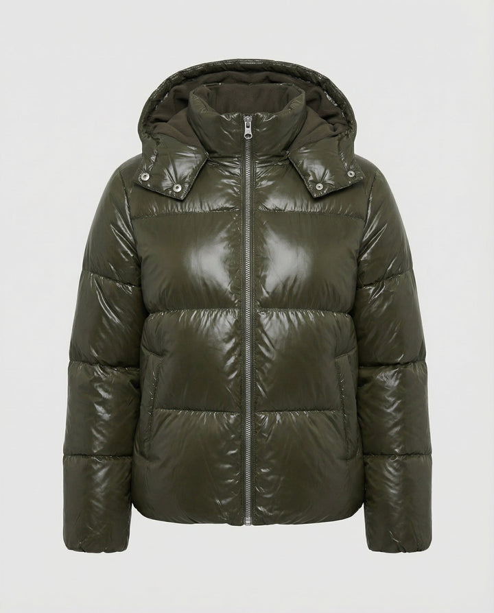 Women's Puffy Jacket Hood | Mune Fashion