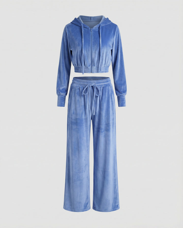Minimalist Women's Fleece Two-Piece