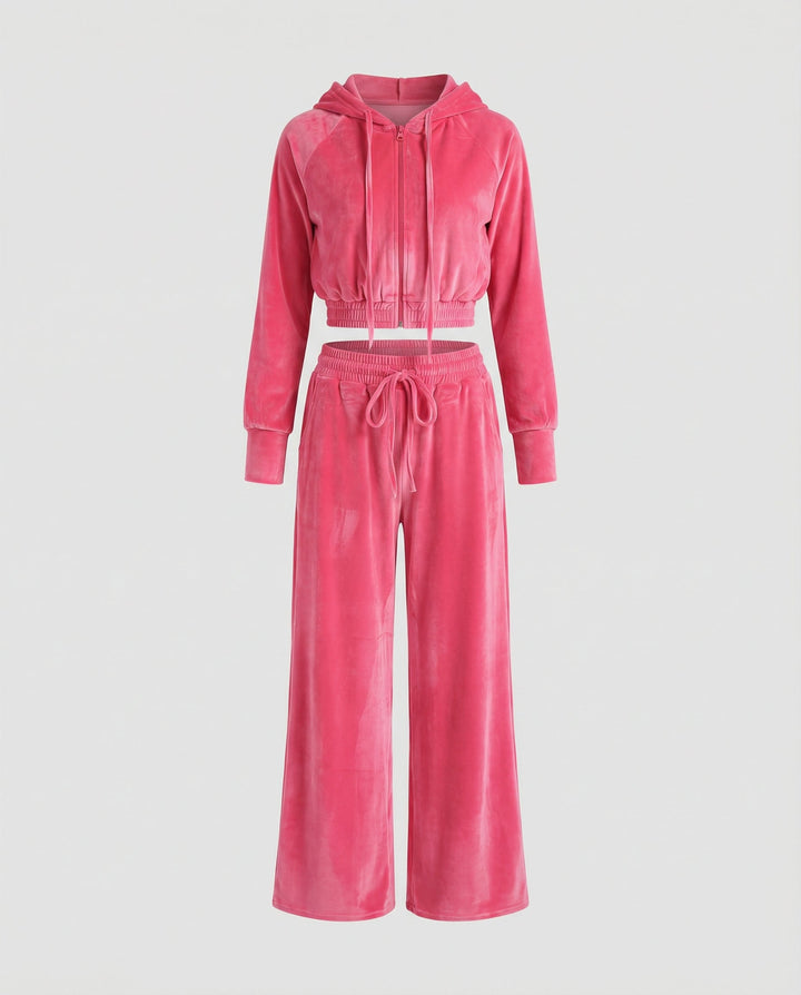 Minimalist Women's Fleece Two-Piece