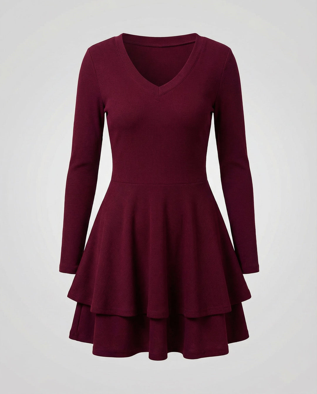 Women's Wrap Dress Ruffles