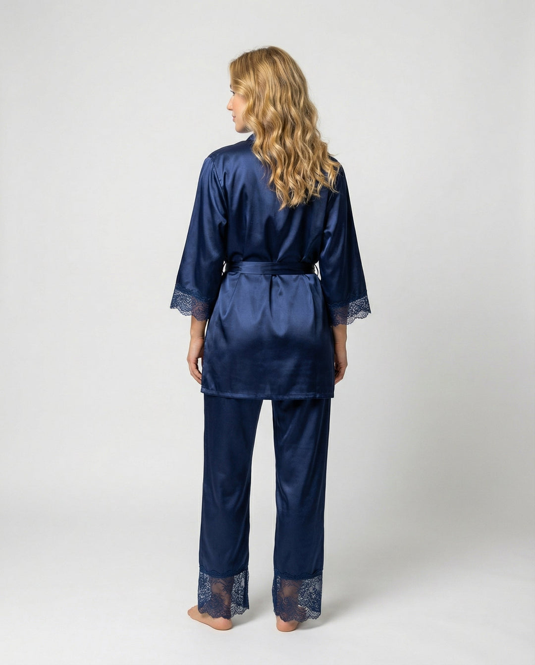 Luxurious Silk Pajama Set Women