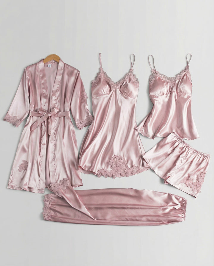 Luxurious Silk Pajama Set Women