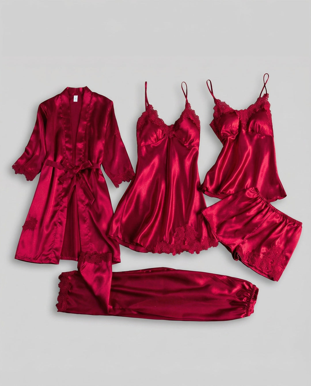 Luxurious Silk Pajama Set Women