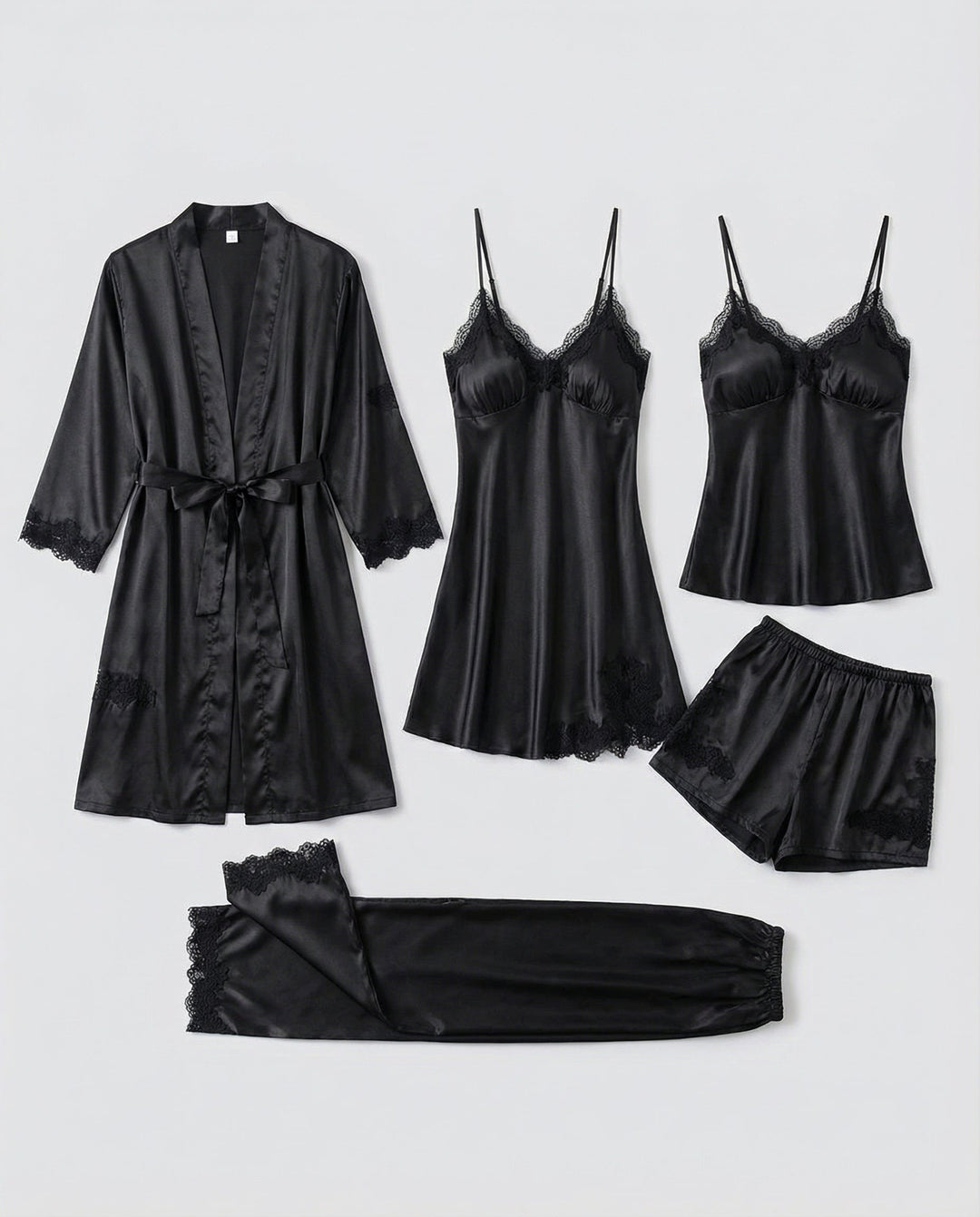 Luxurious Silk Pajama Set Women