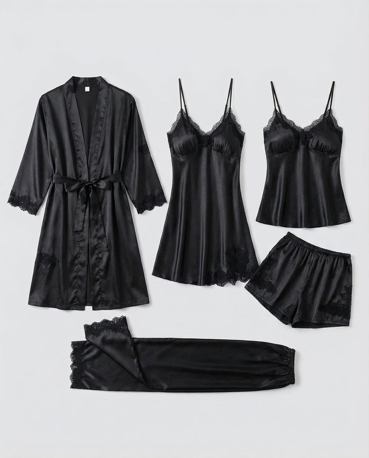 Luxurious Silk Pajama Set Women