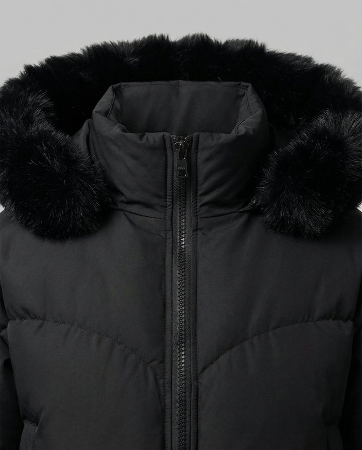 Stylish Warm Cropped Down Jacket Women