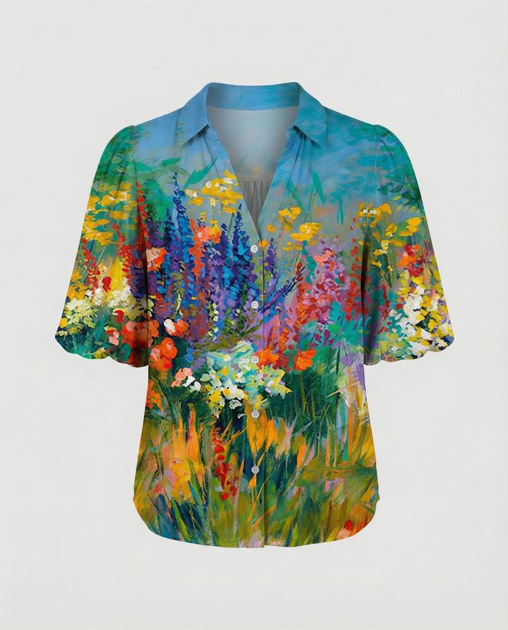 Elegant Boho Blouse Women