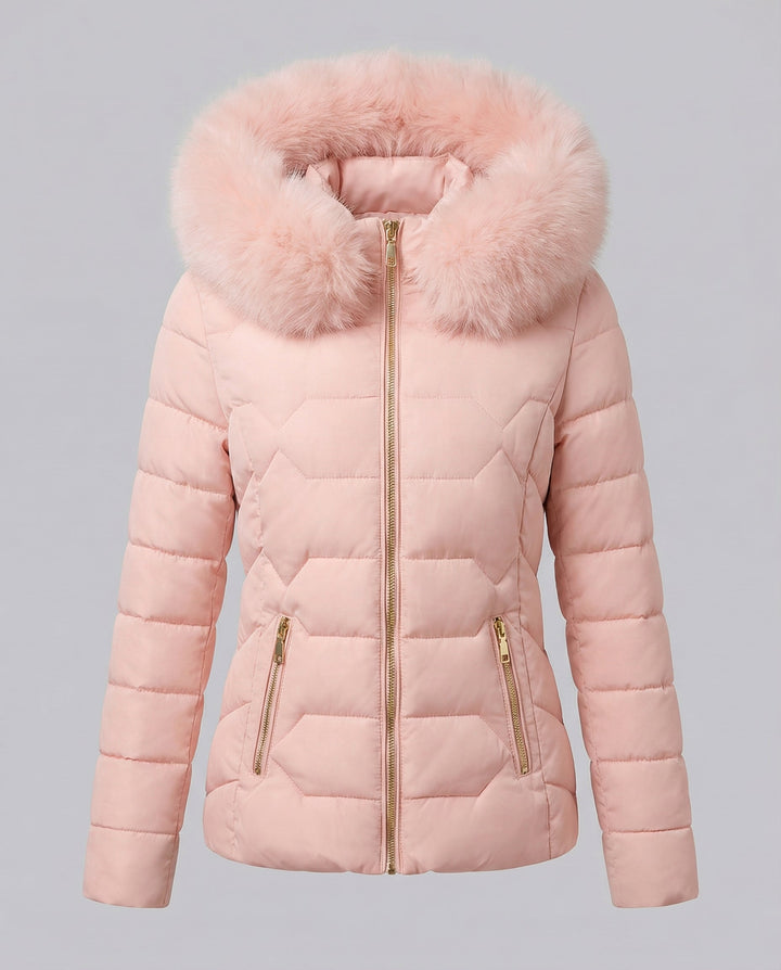 Women's Winter Jacket Faux Fur