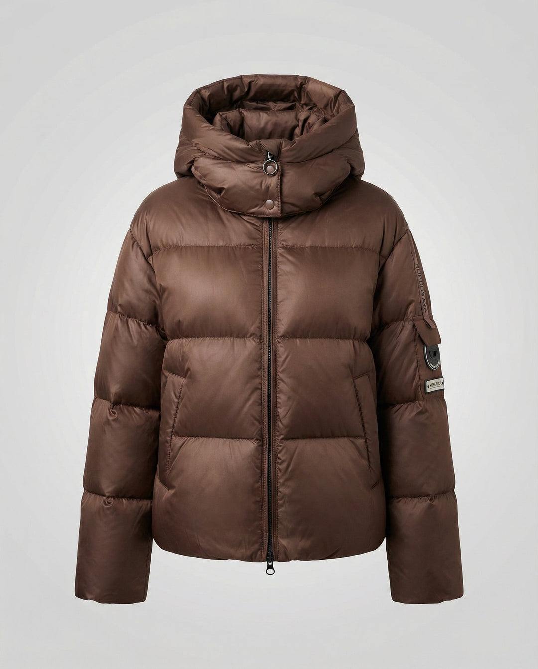 Ladies feather down jacket