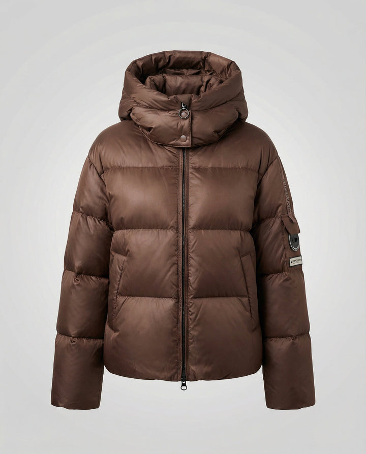 Ladies feather down jacket