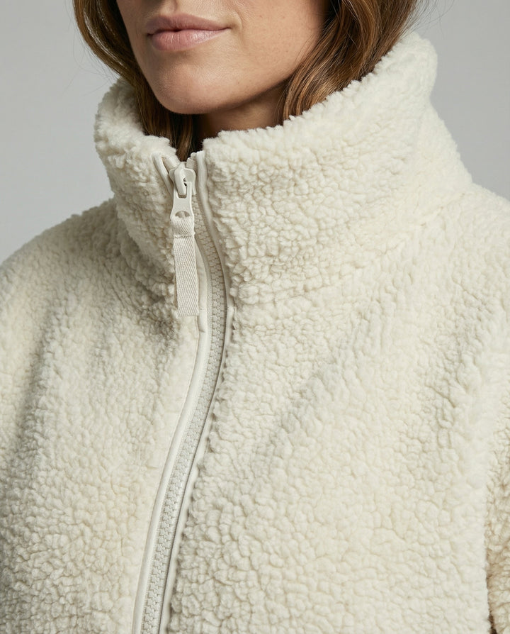 Womens Oversized Fleece Jacket Warm