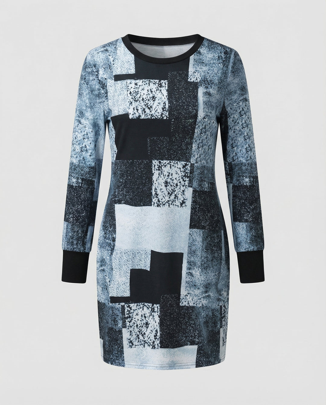 Women's Knit Dress Geometric