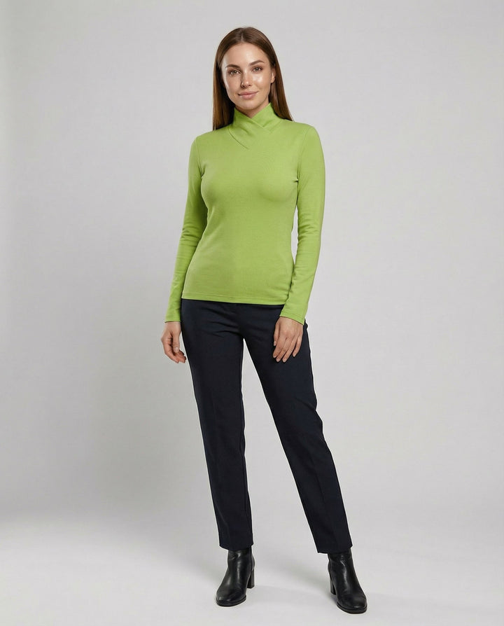 Elegant turtleneck sweater women