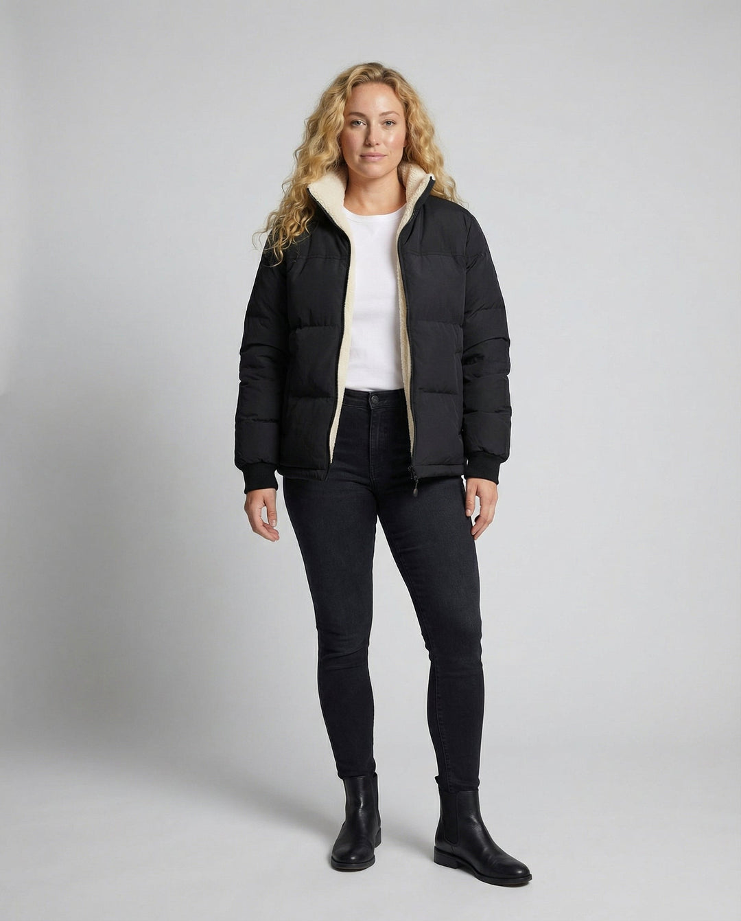 Padded Women's Down Jacket Winter