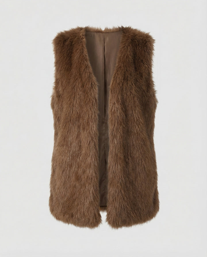 Women's Faux Fur Vest