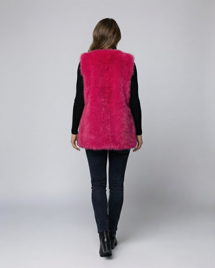 Women's Faux Fur Vest
