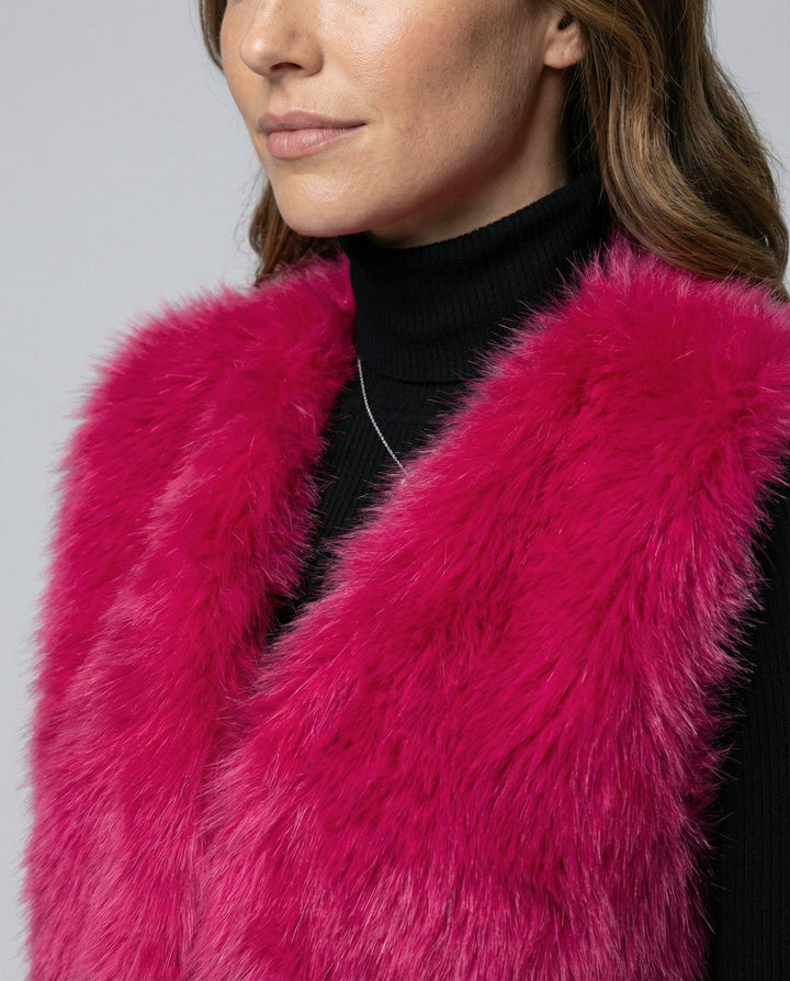 Women's Faux Fur Vest
