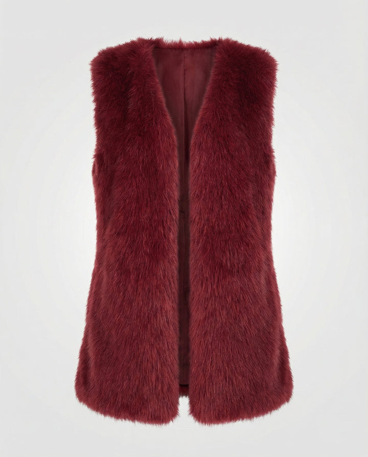 Women's Faux Fur Vest