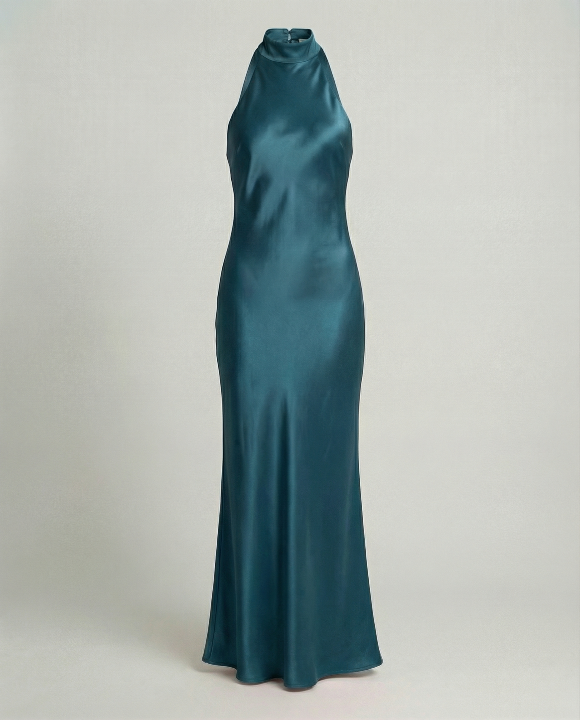 Elegant Maxi Dress Women Satin