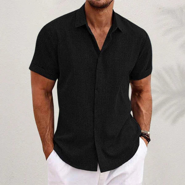 with short sleeves made of cotton - Luca