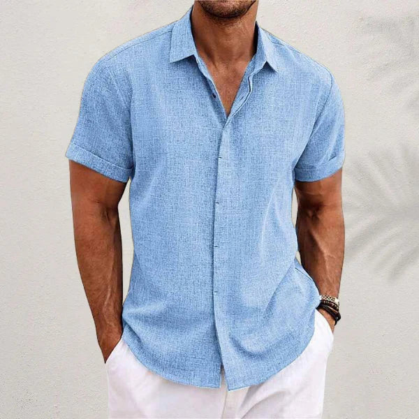 with short sleeves made of cotton - Luca