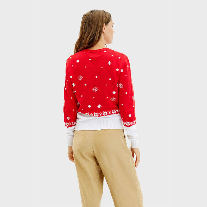 Mune | Rudolf's Christmas Sweater Red Women's