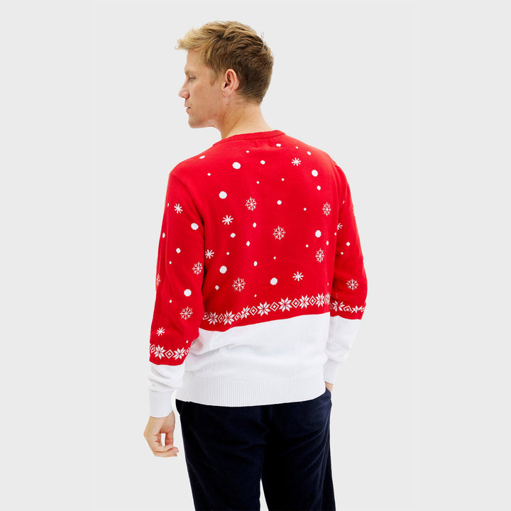 Mune | Rudolf's Christmas Sweater Red Men's