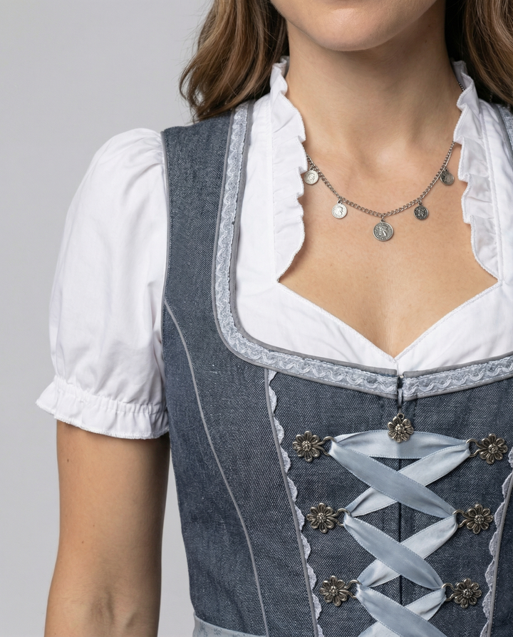 Elegant traditional costume dirndl women
