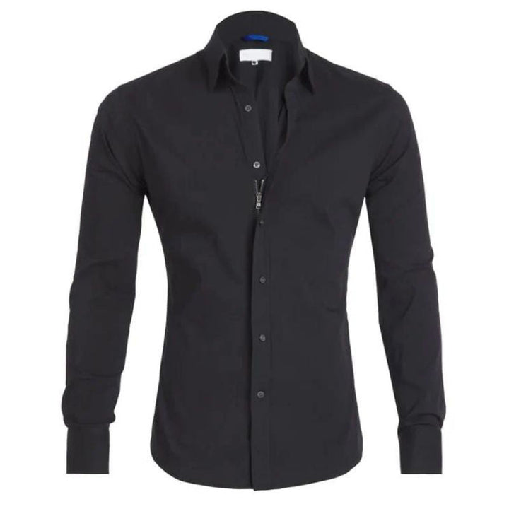 Mune | Shirt With Zipper Without Wrinkles