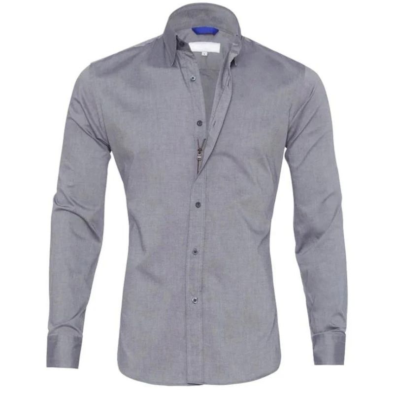 Mune | Shirt With Zipper Without Wrinkles