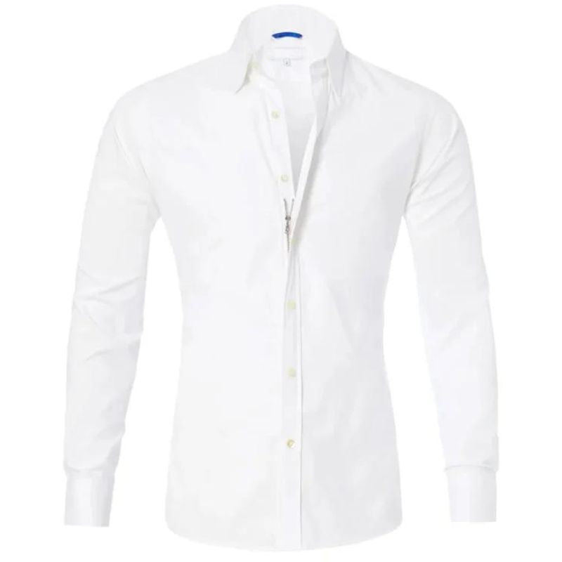 Mune | Shirt With Zipper Without Wrinkles
