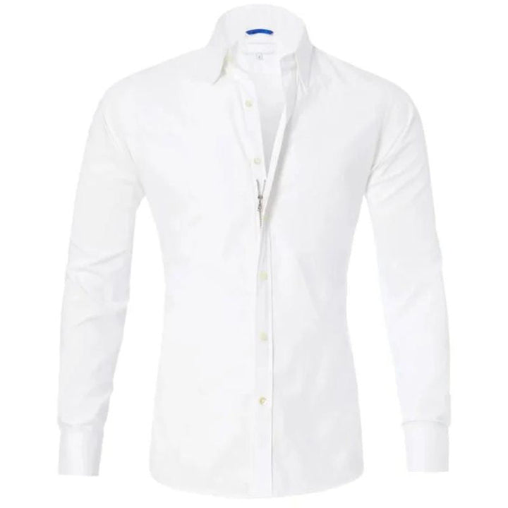 Mune | Shirt With Zipper Without Wrinkles