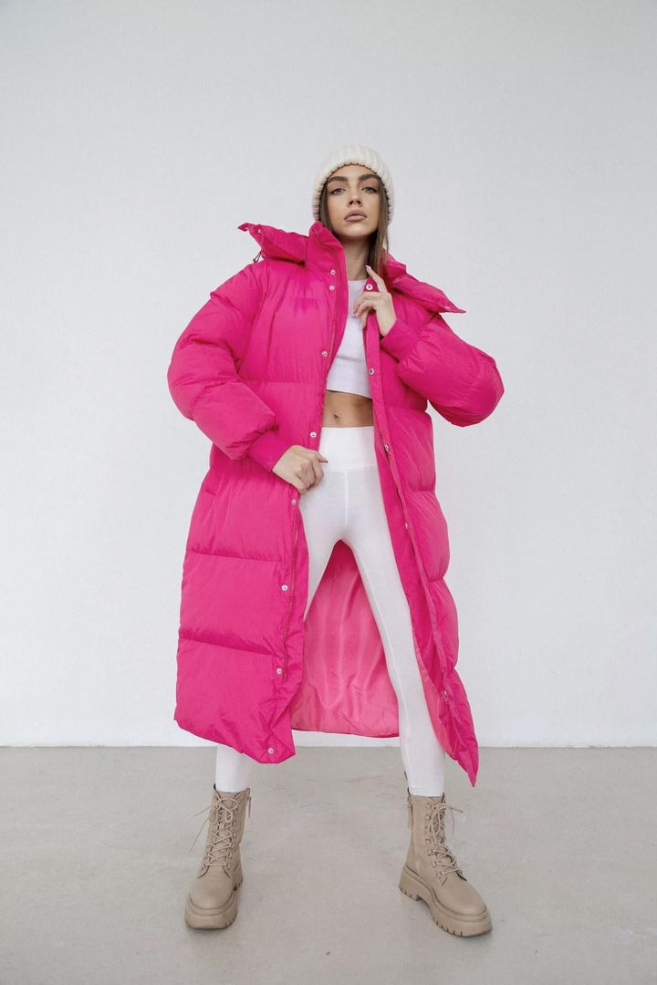 Mune | Plus Size Quilted Puffer Trench Coat for Women