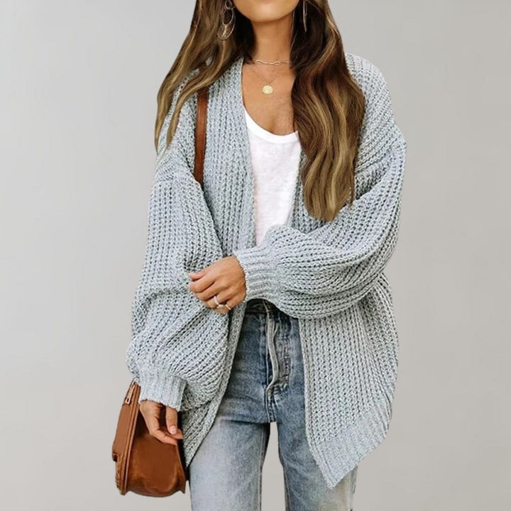 Mune | Women's Oversized Knit Cardigan with Long Sleeves