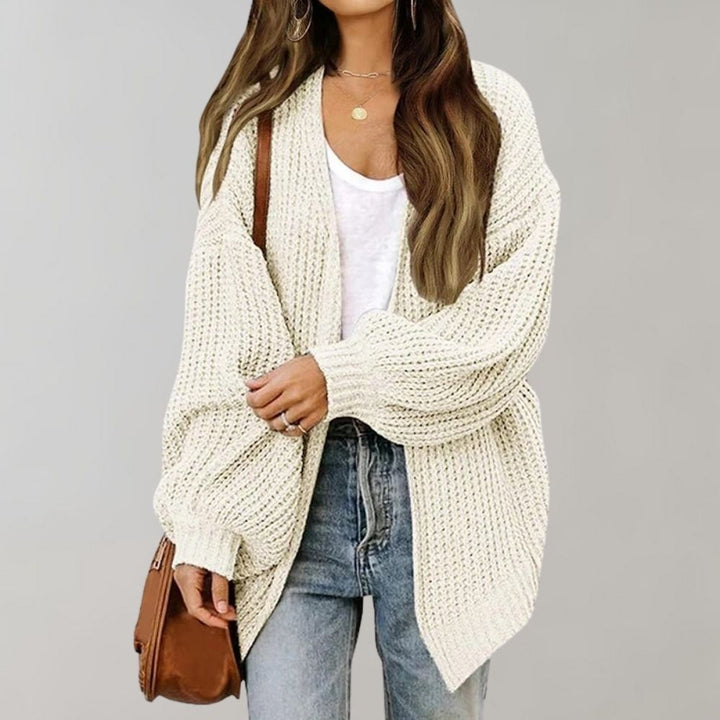 Mune | Women's Oversized Knit Cardigan with Long Sleeves
