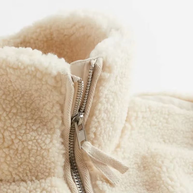 Mune | Women's Teddy Jacket with Zipper and High Collar