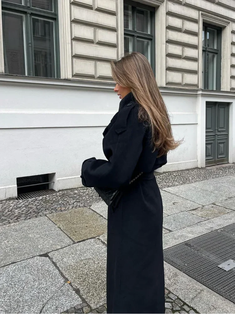 Mune | Women's Oversized Wool Winter Jacket with Pockets